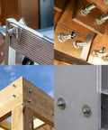 580 Pcs Stainless Steel Washer Set Flat And Spring Lock Washers 9 Sizes M2 To M10 304 Stainless Steel in use on projects