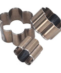 Flower Shape Leather Cutting Die Punch Set For DIY Crafts Three Sizes 30mm 40mm 50mm Steel Die Punches for fabric and leather
