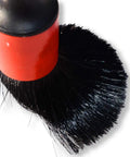 Close-up of Five Size Detailing Brush Set With Premium Natural Boar Hair and mixed fiber plastic handle