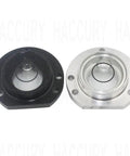 Metal Spirit Bubble Level Digital Level Repair Part Bullseye Bead(Black) shown from above with black and silver components.