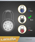 2 Inch Wide Dial Combination Lock With Three Digit Preset For Keyless Access Ideal For School And Gym Lockers Sports Gear Cases Toolboxes And Fences Pack Of 48 Durable Black Turnplate Security Lock