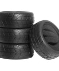 Grippy Off Road And On Road Tire And Wheel Upgrade Kit For Drifting And Touring 4 Piece Rubber Tire Set For Traxxas Hsp Tamiya Hpi Kyosho RedCat Himoto 1 To 10 Scale Rc Cars