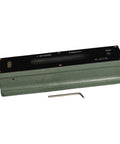 Steel Mechanical Bar Type Level 0.02mm Industrial For Spirit Tool with level vial and hex key in view.