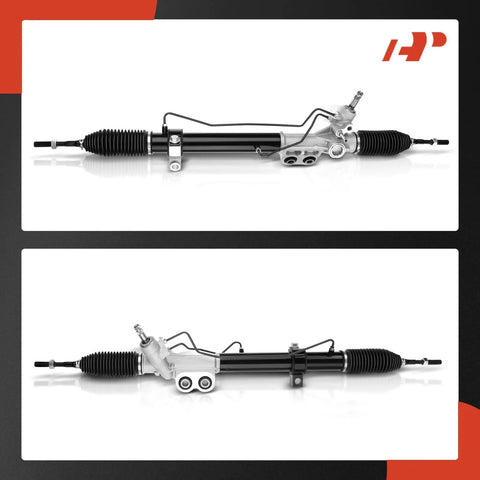 Hydraulic Power Steering Rack And Pinion For Nissan Frontier 2005 To 2020 Pathfinder 2005 To 2012 Xterra 2005 To 2015 With Inner Tie Rods And Dust Boots Left Hand Drive Only Replaces 49001ZG90A Smooth Responsive Steering Upgrade Plug And Play