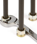 Angle Head Open End Wrench Set 4-Piece 24 27 30 32 Mm With 30 60 Degree Offset For Tight Access Optimized Beam Position Durable USA Made