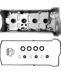 Honda Valve Cover Gasket Kit And VTEC Solenoid Spool Valve Gasket For Civic Element Accord CR V TSX ILX RDX RSX 2.4L Engine Replacement Set Direct Fit Replacement Kit With Durable Seals For Easy Install, showing parts and gaskets.