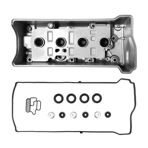 Honda Valve Cover Gasket Kit And VTEC Solenoid Spool Valve Gasket For Civic Element Accord CR V TSX ILX RDX RSX 2.4L Engine Replacement Set Direct Fit Replacement Kit With Durable Seals For Easy Install, showing parts and gaskets.