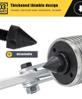 Heavy Duty Hydraulic Gear Puller With Two Or Three Jaw Bearing Separator For Backyard Mechanic hub showing thickened thimble design and detachable part.