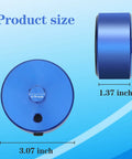 GM Gen IV And Gen V V8 Oil Pressure Gauge Adapter For Diagnostic Oil System Replaces EN 47971 Blue, 3.07 inch