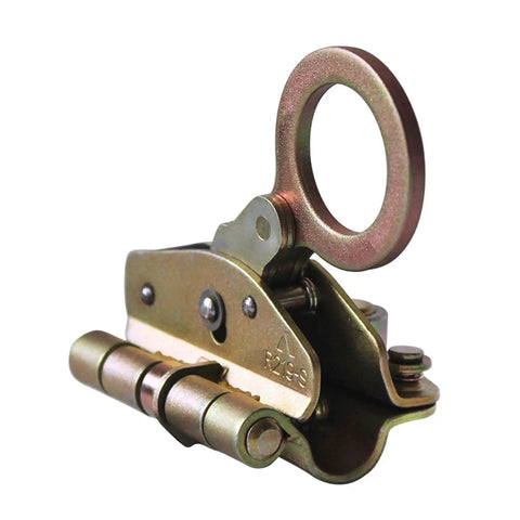 Rope Grab Ascender For Climbing And Mountaineering Fall Protection Riser Fits 14 To 16 Mm Rope Lightweight Alloy Steel Gear