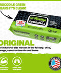 Giant Heavy Duty Cleaning Wipes For Multi Surface Use And Hand Tool Cleanup, 100 Count, 15 By 10 Inch, Water Based And Skin Safe