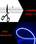 Neon Flex LED Light Strip Dope Double Sided Silicone Neon For Indoor Outdoor Signs 50ft 15m 110 To 120V AC IP65 Waterproof DIY Cuttable