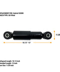 Oil-filled shock absorber replacement for Gabriel 83008, measures 10.13-13 inches collapsed to extended.