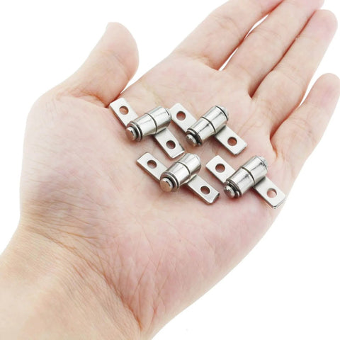 Hand holding 4Pcs Torque Hinge Shaft 29mm With 8 Screws For Cabinets Boxes Equipment Doors 360 Degree Flip Hinge With Adjustable Damping