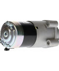 Side view of 12V Starter Motor For Onan John Deere Toro Garden Tractors 316 318 420 CCW 9 Tooth 0.8 kW Replacement Part Numbers