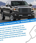 Beefed Up Rack And Pinion Transfer Lines Replacement Kit Direct Fit For 2008 2014 Tahoe Suburban Avalanche Yukon Sierra Silverado And Cadillac Escalade ESV 15254059 15254058 with truck and hard lines visible.