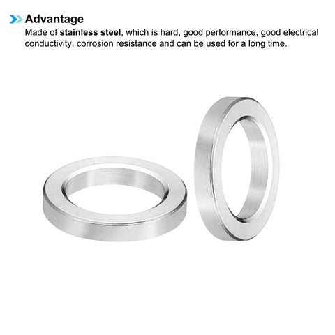 Top Shelf M8 Stainless Steel Spacers Built Tough With 8.2MM Inner Diameter And 12MM Outer Diameter 2MM Length Five Pack Heavy Duty Rig Mounts For Custom Mods
