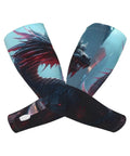 Keep Your Arms Ice Cold With These Urban Mechanical Dragon Cooling Sleeves Lightweight Spandex Blend For Men And Women Sick Fit For Running Cycling Golf Driving Adventures in dragon design.