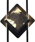 Modern Led Acrylic Indoor Wall Sconce With Dimmable Remote Control And Warm Adjustable Glow Solid Pick For Bedroom Living Room And Office Space Major Vibe Upgrader, stylish design with geometric shapes.