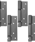 Self Closing Concealed Hydraulic Hinge For Wooden Doors With 90 Degree Hold Stainless Steel Construction Smooth Opening And Strong Spring Mechanism