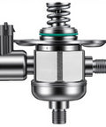 Buick High Pressure Fuel Pump For V6 3.6L Engines, OE Replacement, silver metallic fuel pump with spring and connectors