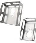 Two Pack Square Slot Cutter Blades For Oscillating Tools Fits 20V And M18 Models Boss Drywall Cutouts for single gang boxes