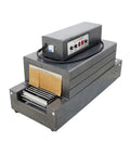 Heavy Duty 220V Heat Shrink Wrap Machine With Electric Tunnel Conveyor And Film Sealer, Industrial Grade 4.5KW Shrink Packaging Equipment