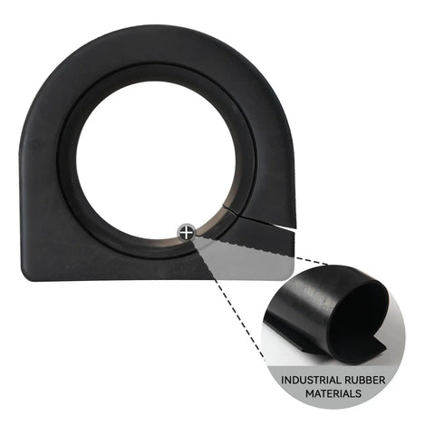 Rack And Pinion Bushing Kit For Steering Rack Grommet Replacement 45517-35010, beefed-up natural rubber, close-up view