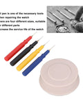 Watch Repair Oiler Kit With Four Plastic Oilers In Four Sizes, Oiler Pen Needles And One Oil Cup For Watchmakers, Clocks