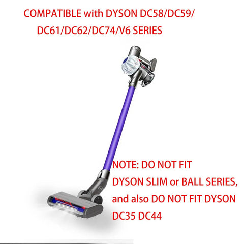 Dyson V6 Quick Release Extension Wand Replacement Accessory Compatible With DC58 DC59 DC61 DC62 DC74 Models for V6 Motorhead