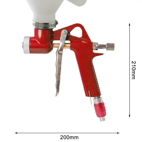 Drywall Texture Sprayer Kit One Point Five Gallon Air Hopper Paint Gun With Three Nozzles 4mm 6mm 8mm For Stucco Mud And Popcorn Texture On Walls And Ceilings Ideal For Do It Yourself Home Renovation Projects