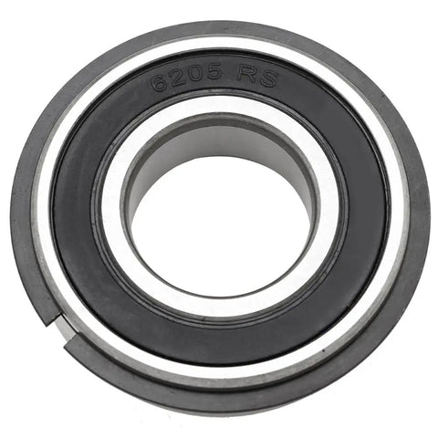 Shop Tested Garage Ready 100 Pack Of 6205nr Deep Groove Radial Ball Bearings Featuring Dual Metal Shields And Locking Snap Rings Sized 25Mm X 52Mm X 15Mm, detailed view of 6205 ball bearing.