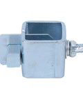 Durable 8 Pack Butt Welding Clamps Made From Galvanized Steel To Clamp Sheet Metal Car Doors And Floor Panels For Super Strong Weld Repairs That Stick Like Glue, showing a single galvanized steel clamp.