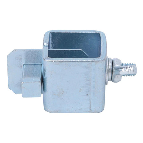 Durable 8 Pack Butt Welding Clamps Made From Galvanized Steel To Clamp Sheet Metal Car Doors And Floor Panels For Super Strong Weld Repairs That Stick Like Glue, showing a single galvanized steel clamp.