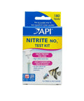 No Fuss Nitrite Test Kit For Freshwater And Saltwater Aquariums packaging with details on preventing fish loss and 180 tests.