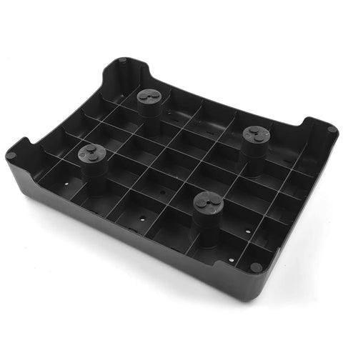 Underside view of Portable Dog Training Platform With Non Skid Surface For Small Dogs 17 Inch By 13 Inch By 3.14 Inch Durable Dog Agility Stand