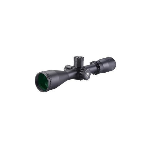 Sweet 22 Rifle Scope With Side Parallax Adjustment, 3 To 9 Power, 40mm Objective, Multi Grain Turrets, 1 Inch Aluminum Tube