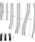 Stainless Steel Link Rod And Linkage Upgrade Kit For 313mm Wheelbase TRX4 1X10 RC Crawler Beefed Up Suspension Durable Wear Resistant