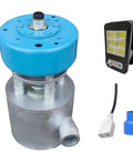 1000W Portable Hydro Water Generator With LED Light 220V DC Micro Water Turbine Power Wheel For Home And Outdoor Use