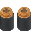 2-Pack Plasma Cutter Retaining Cap for PMX45 Torch Compatible Replacement Part, High Polymer Material, durable construction