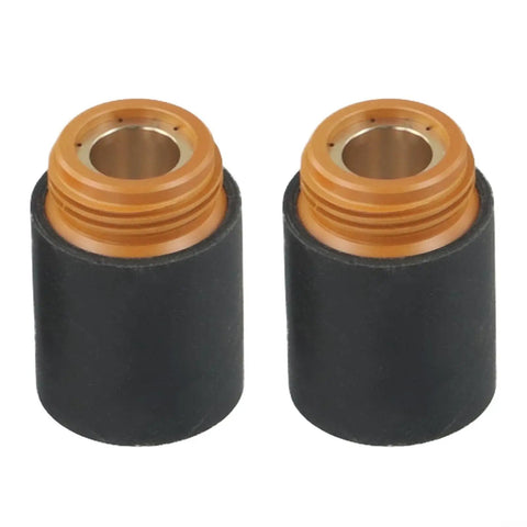 2-Pack Plasma Cutter Retaining Cap for PMX45 Torch Compatible Replacement Part, High Polymer Material, durable construction