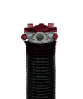 Top view of Heavy Duty Garage Door Torsion Springs 234x1.75x29 Inch Left And Right Hand Wound Replacement Pair.