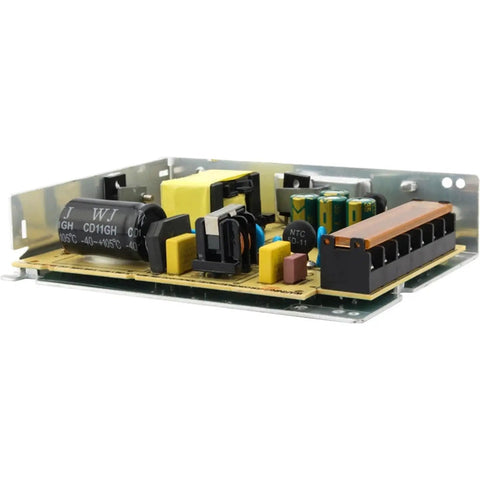 Heavy Duty 100W AC DC Switching Mode Power Supply 12 Volt 8.5 Amp Industrial PSU Solid Workhorse Rig internal circuit board view.