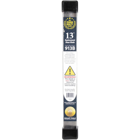 Magnum I 13 Premium Blade For 13 Inch Flooring And Siding Shears in packaging, pro-grade replacement blade, heavy-duty sharp cut.