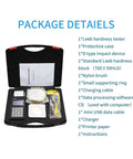 Portable Digital Leeb Hardness Tester With LCD Display And Real Deal Metal Testing Built For The Daily Grind features tester in protective case.