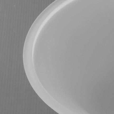 Close-up of 12 Inch Frosted Glass Floor Lamp Shade Replacement Globe Fits 1.625 Inch Opening Lipless Modern Light Fixture Shade