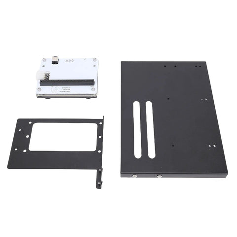 Portable USB4 EGPU Dock Expands PCIe 16X Slot For Gaming Laptops With One Meter Cable And SFX Bracket parts displayed.