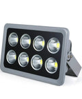 Beefy 400W LED Flood Lights With 40000lm, 6000K White, featuring durable aluminum housing and glass lens, angled view