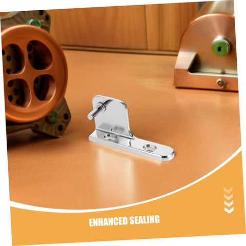 2 Pack Heavy Duty Adjustable Refrigerator Door Hinges For Commercial Kitchens Quiet Close To Reduce Door Slams Premium Durable Swing Hinge Set For Ovens And Coolers silver hinge close-up