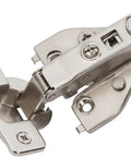 Heavy Duty Full Overlay Soft Closing Euro Concealed Cabinet Hinges Face Frame Mounted showing detailed hinge mechanism.